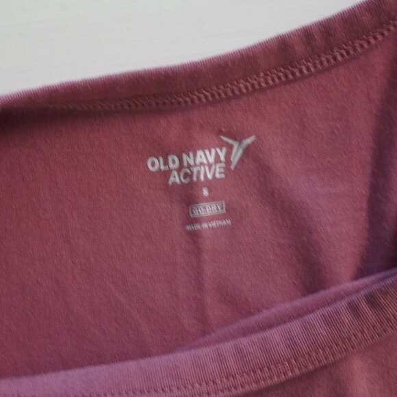 Old Navy Active Go Dry Long Tank Mauve Size Small - Picture 3 of 7